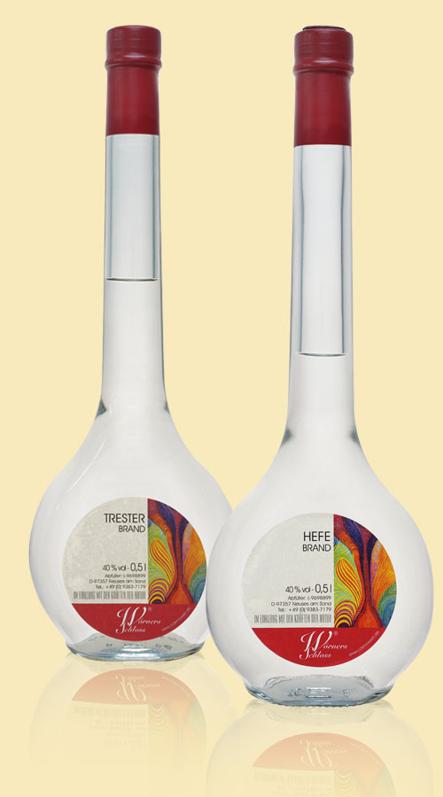 Edelbrand-Trester-Weinhefe-Steigerwald
